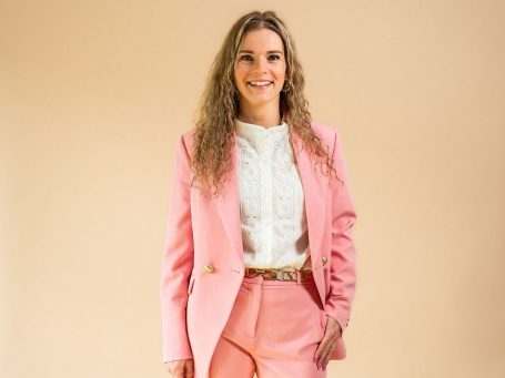 Eigenaar van bedrijf feestgeluk